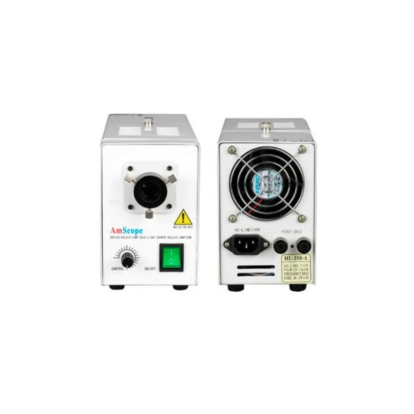AmScope HL250-A 150W Fiber Optical Microscope Illuminator Light Box